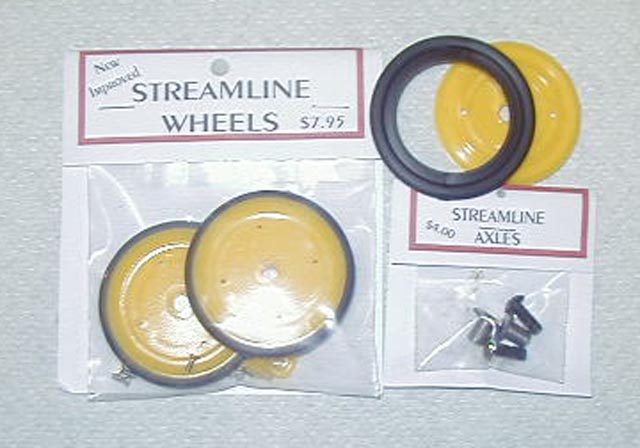 Streamline Wheels and axels